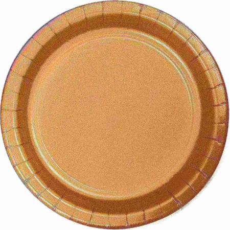 Touch Of Color 7" Glittering Gold Dessert Plates 240 PK 79103B